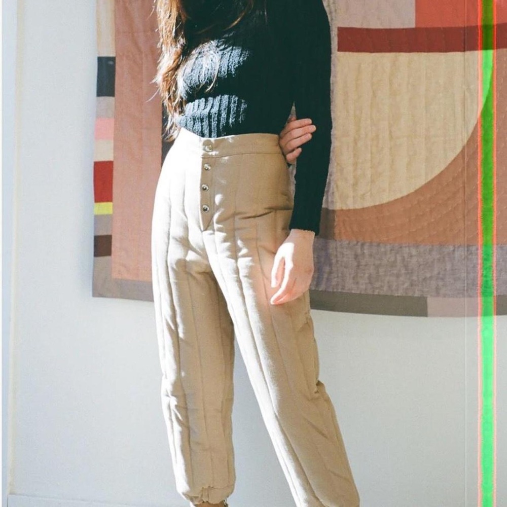 Kordal Studio Quilted Riley Pants - New With Tags